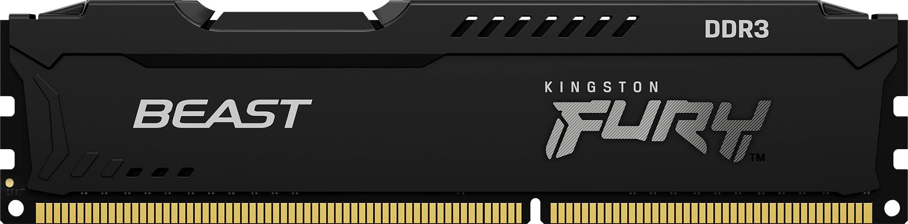 

Оперативная память Kingston Fury Beast Black 8Gb DDR-III 1600MHz (KF316C10BB/8), FURY Beast Black