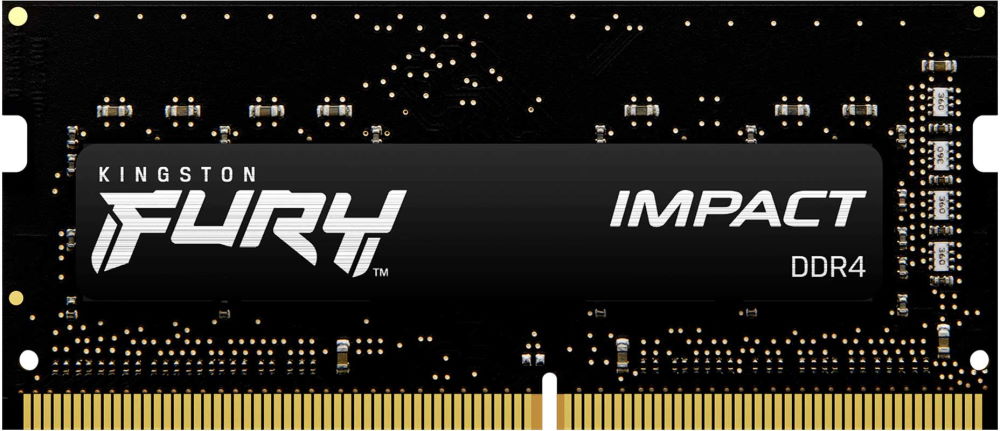 

Оперативная память Kingston Fury Impact 8Gb DDR4 2666MHz SO-DIMM (KF426S15IB/8), KF426S15IB/8