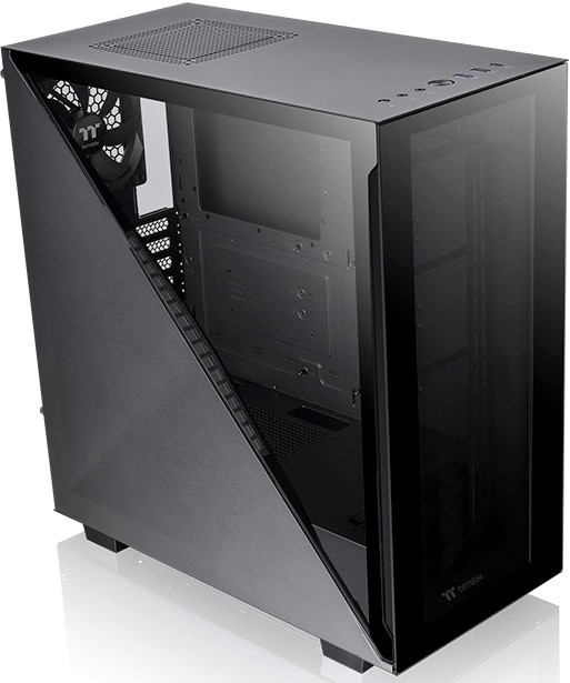 фото Корпус atx thermaltake divider 300 tg, midi-tower, без бп black