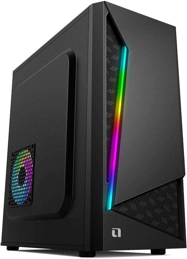 фото Корпус atx accord acc-ct295rgb, midi-tower, без бп black