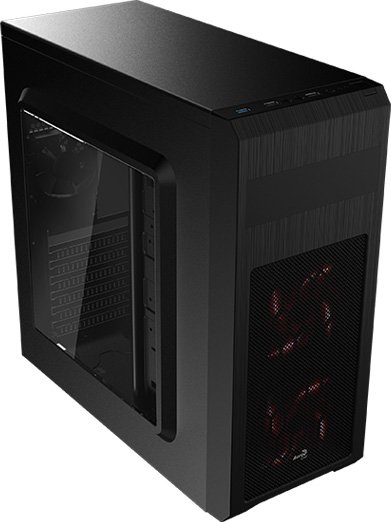 

Корпус ATX AEROCOOL SI-5101 Advance, Midi-Tower, без БП Black
