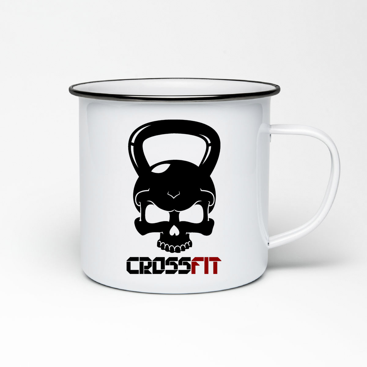 

Кружка металлическая CoolPodarok Crossfit Кроссфит