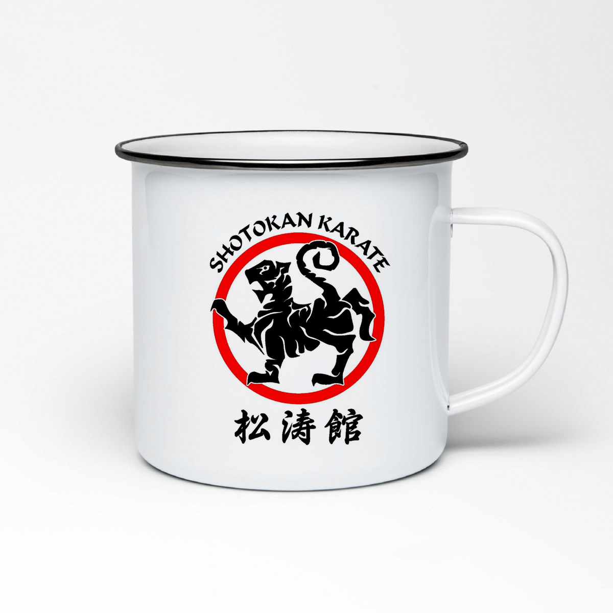 

Кружка металлическая CoolPodarok Shotokan karate каратэ