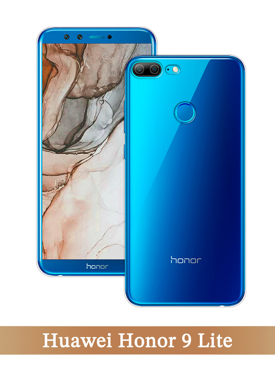 

Чехол на Honor 9 Lite прозрачный, 64250-1