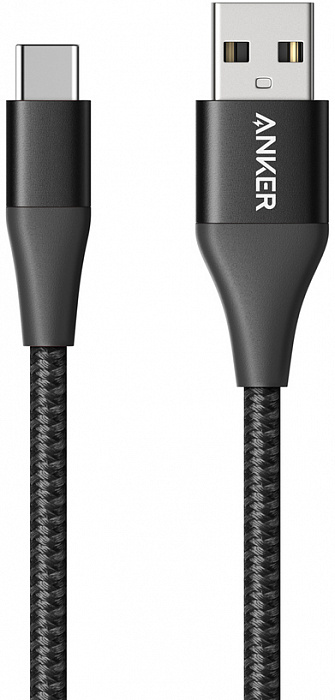 фото Кабель anker powerline+ ii (a8462h11) usb-a/usb-c 0.9m (black)