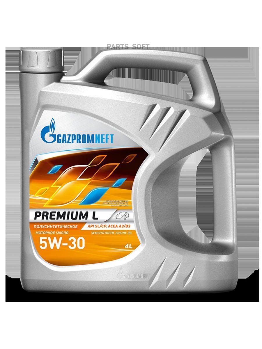 

Моторное масло Gazpromneft Premium L 5W30 4л