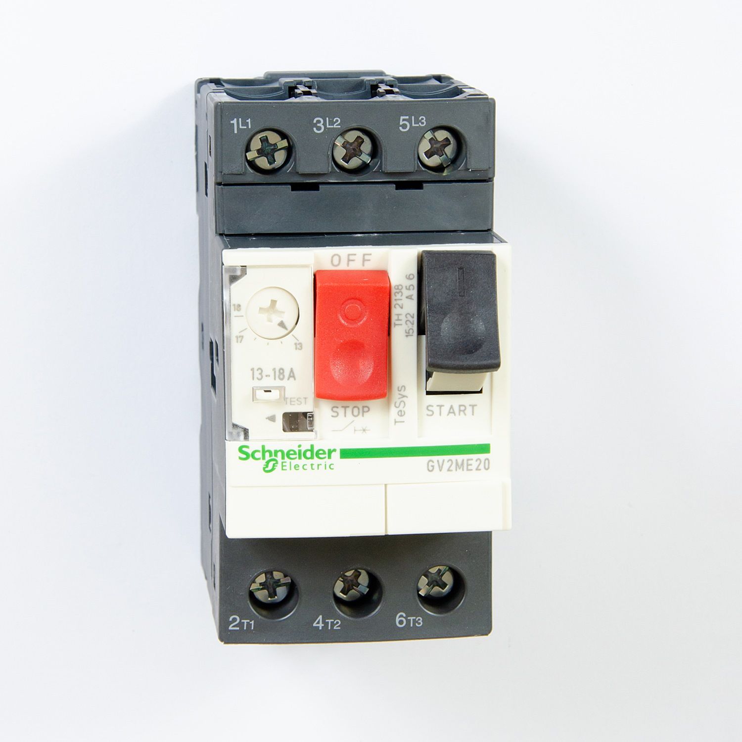 

Автомат Schneider Electric TeSys GV2ME с комбинированным расцепителем 13-18А