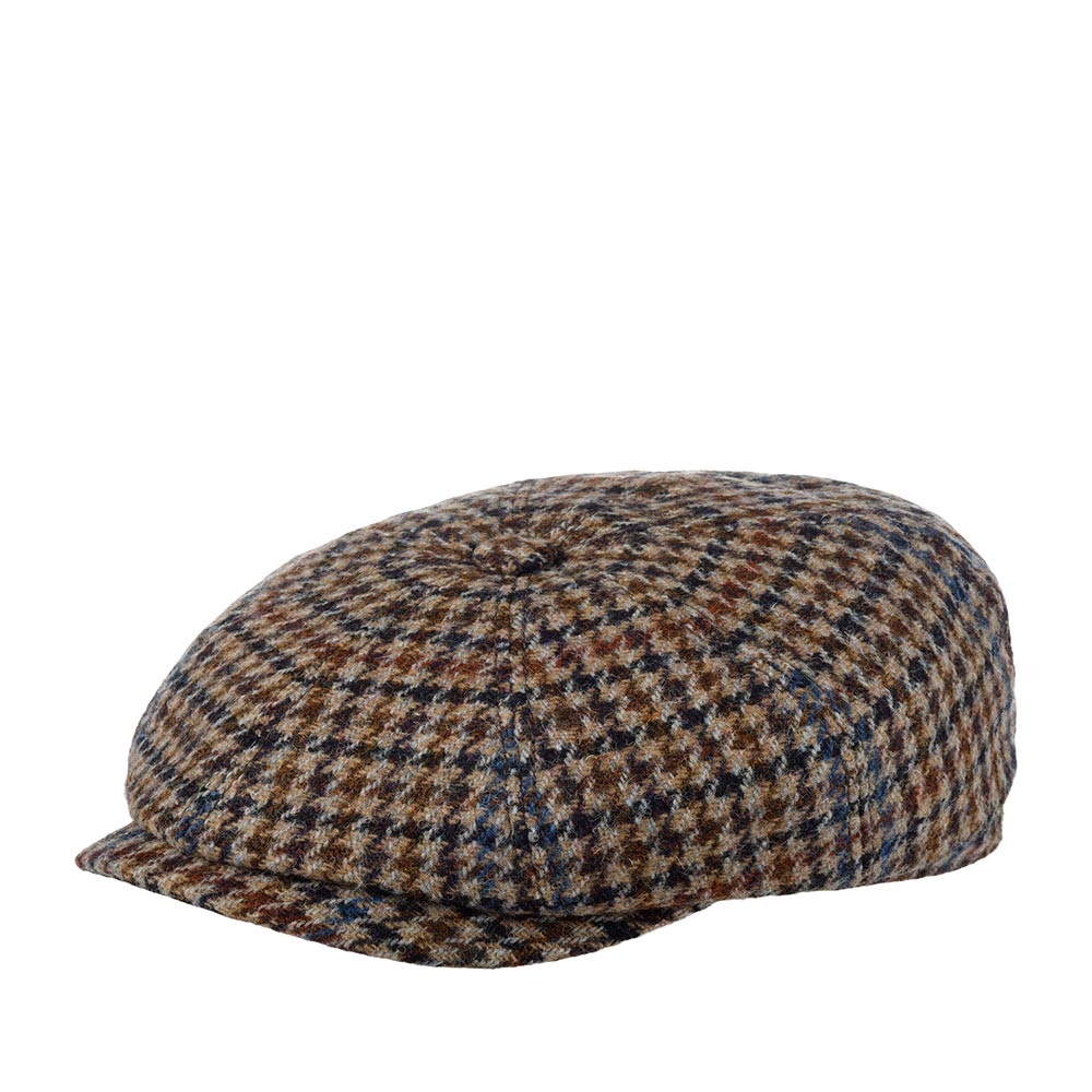 

Кепка восьмиклинка унисекс Stetson 6840213 HATTERAS HARRIS TWEED бежевая/коричневая, р.62, Бежевый, 6840213 HATTERAS HARRIS TWEED