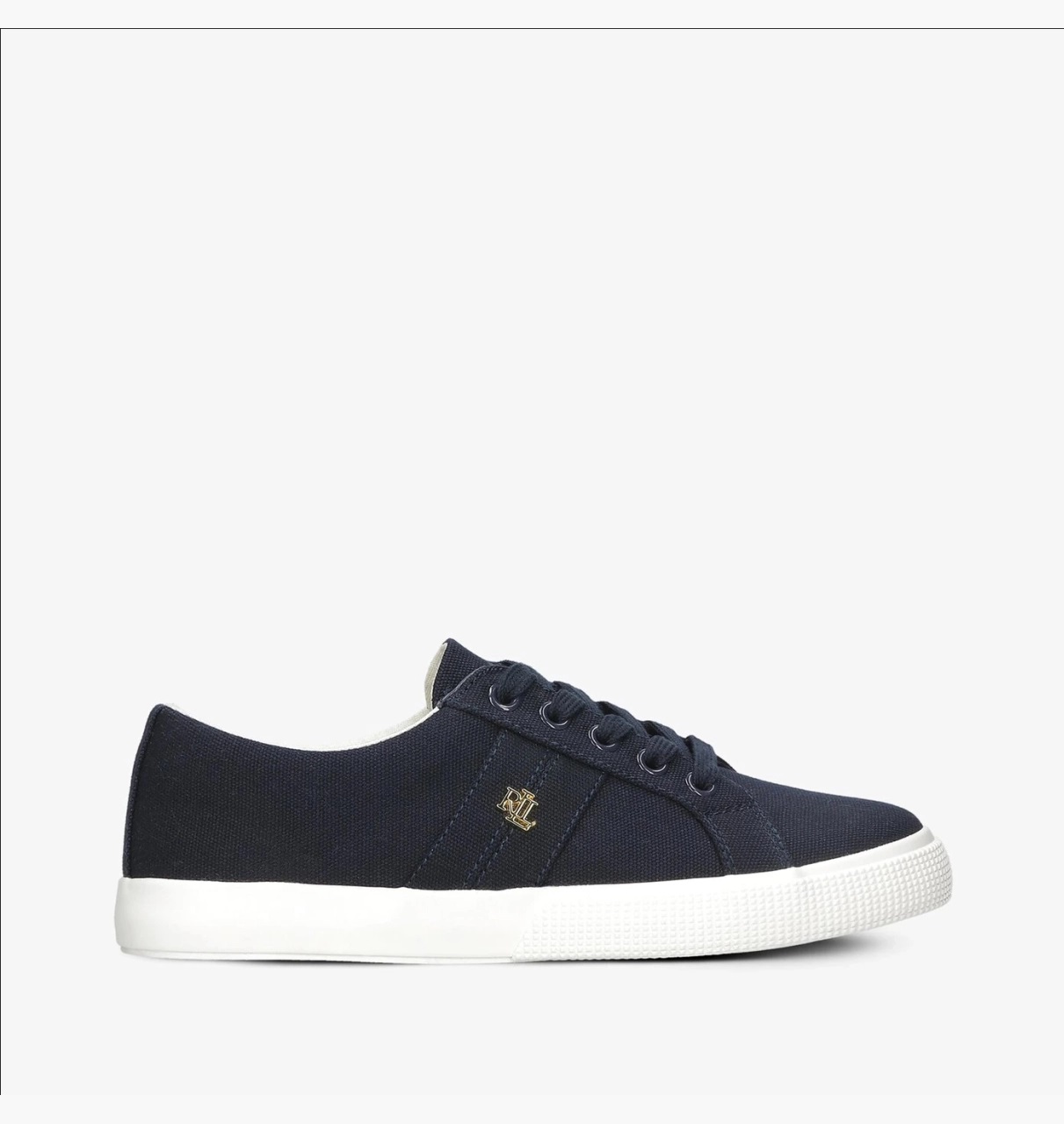 Кеды женские LAUREN RALPH LAUREN Janson II Canvas Sneaker 802804598 синие 42 EU