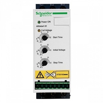 Устройство плавного пуска ATS01 6A 380-415В max 44 код ATS01N206QN Schneider Electric 56810₽