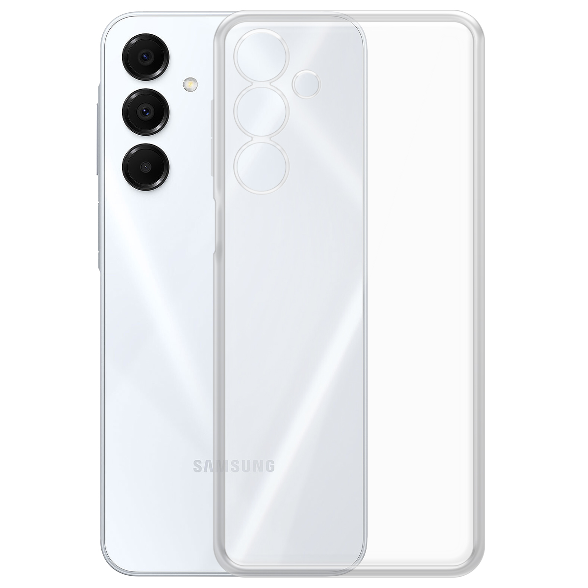 

Чехол-накладка Krutoff Clear Case для Samsung Galaxy A16, Прозрачный