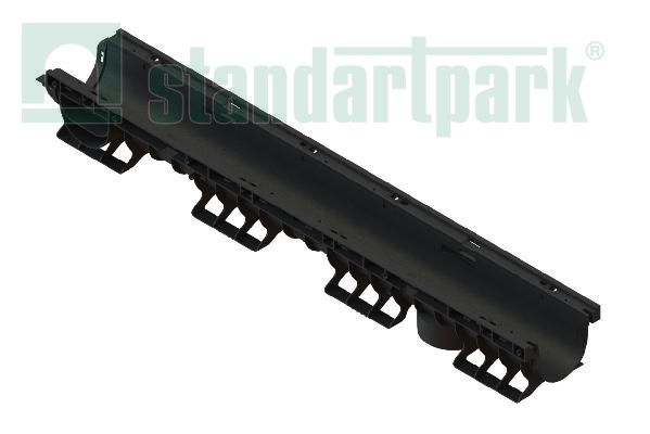 

Лоток водоотводный PolyMax Basic 1000х160х120 мм, пластиковый
