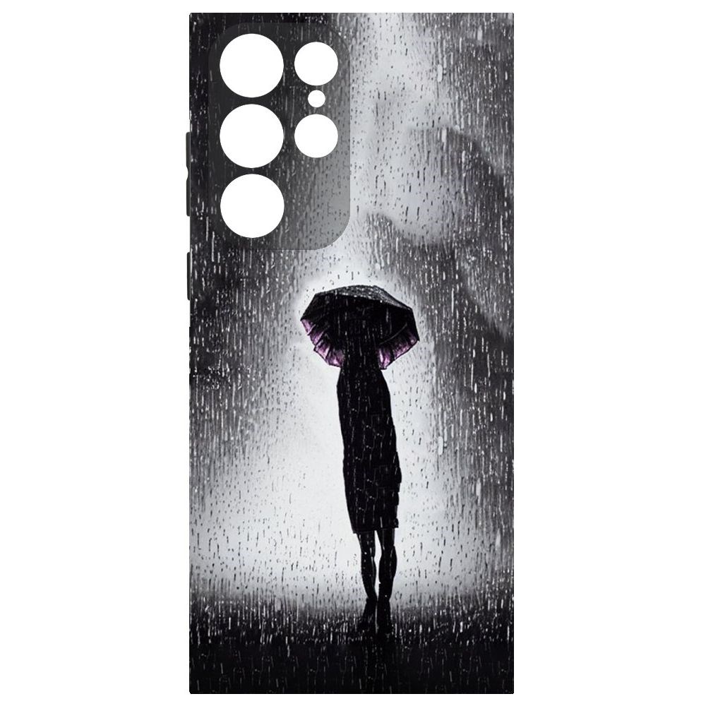 

Чехол-накладка Софт Ночная крипота для Samsung Galaxy S22 Ultra (S908), Черный