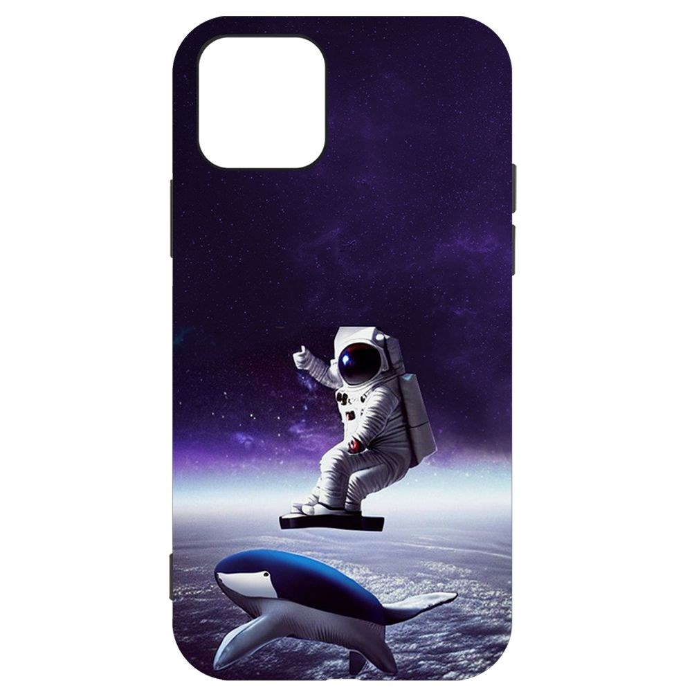 

Чехол-накладка Софт Спейсбордер для iPhone 11 Pro, Черный