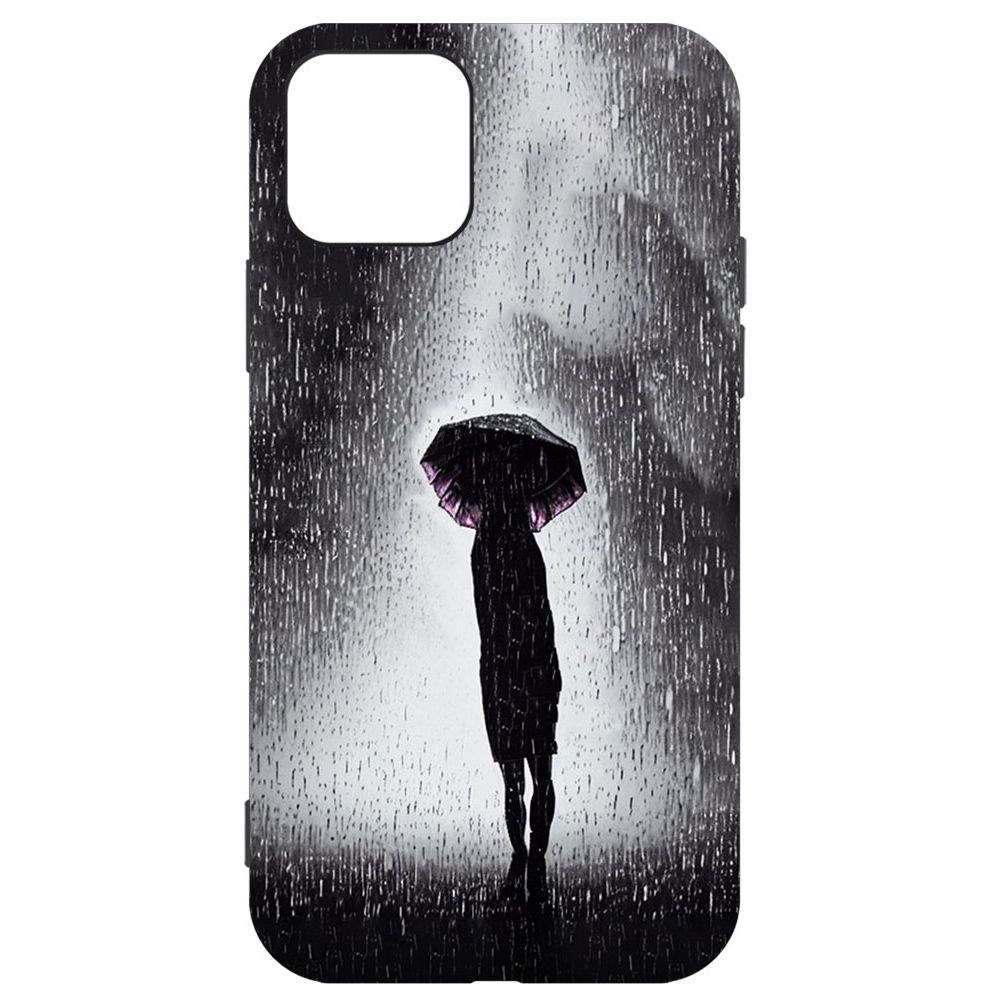

Чехол-накладка Софт Ночная крипота для iPhone 11 Pro, Черный