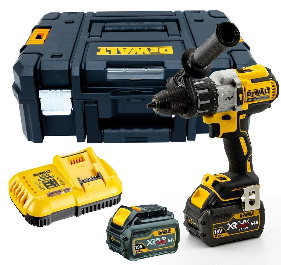 Аккумуляторная дрель-шуруповерт DeWALT DCD991T2 72759₽