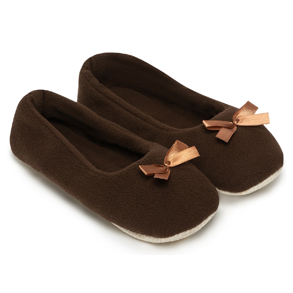 фото Тапочки женские dream time sl-179 коричневые 38-39 ru