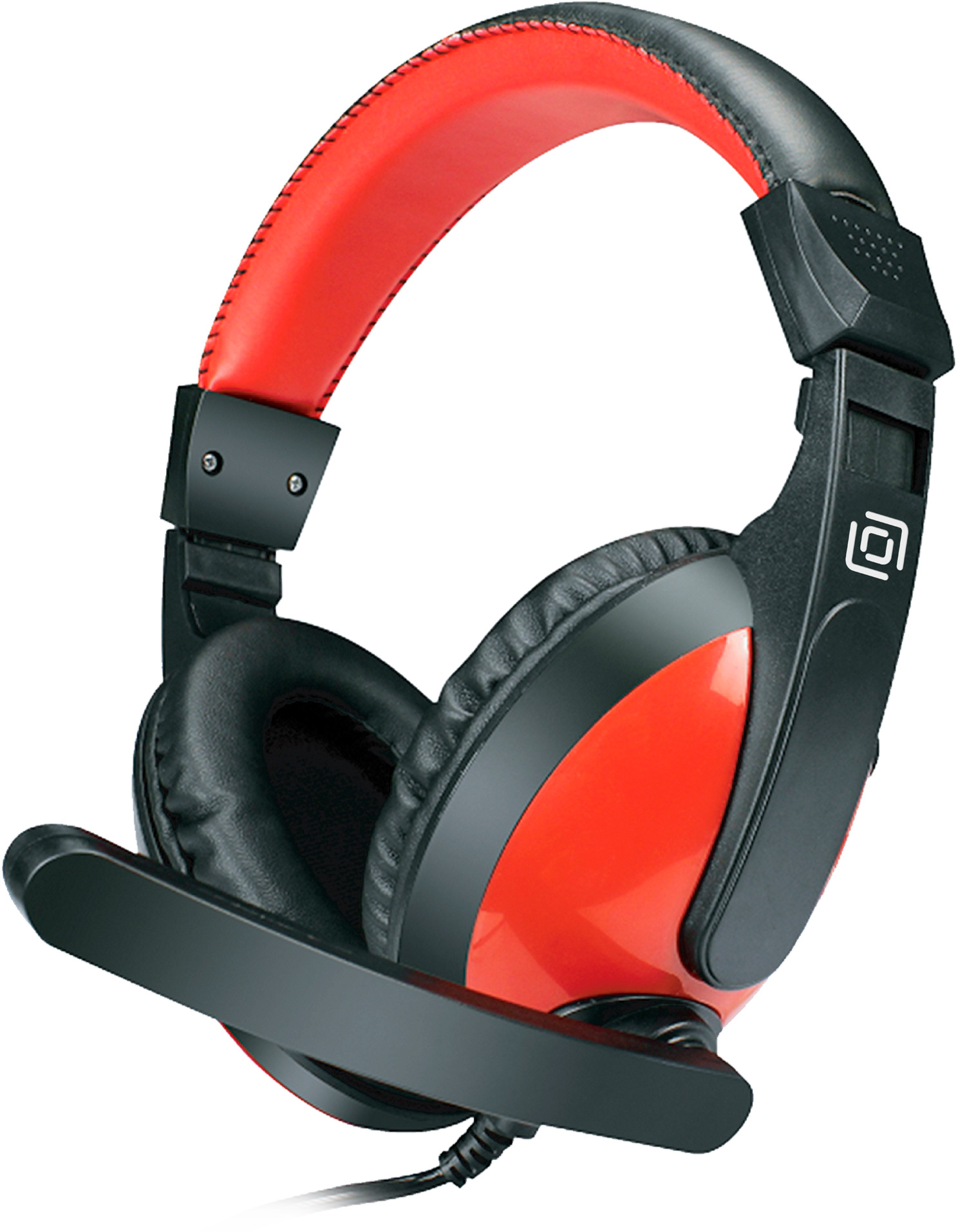 

Игровые наушники OKLICK HS-L300 черный, красный