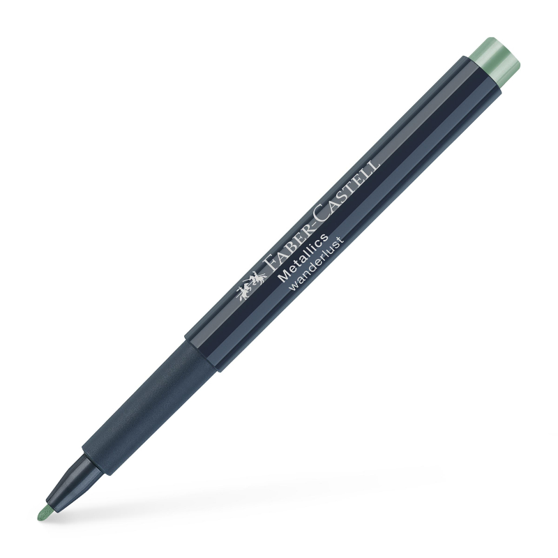 

Маркер для декорирования Faber-Castell Metallics 160794 1412757, мятный металлик, 1,5 мм, Зеленый