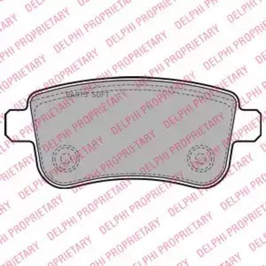 

Тормозные колодки DELPHI LP2153