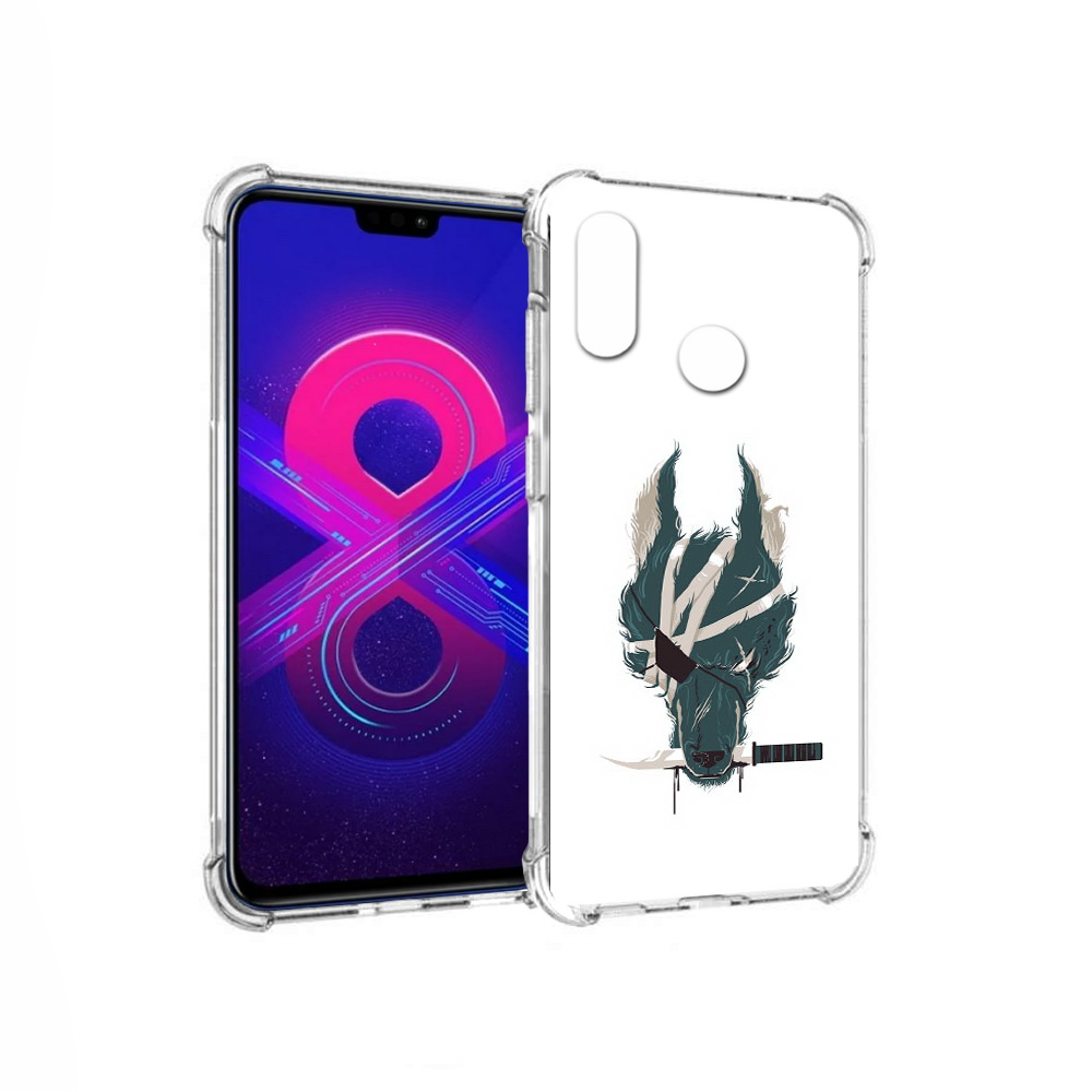 

Чехол MyPads Tocco для Honor 8X Max волк-разбойник (PT118941.31.271), Прозрачный, Tocco
