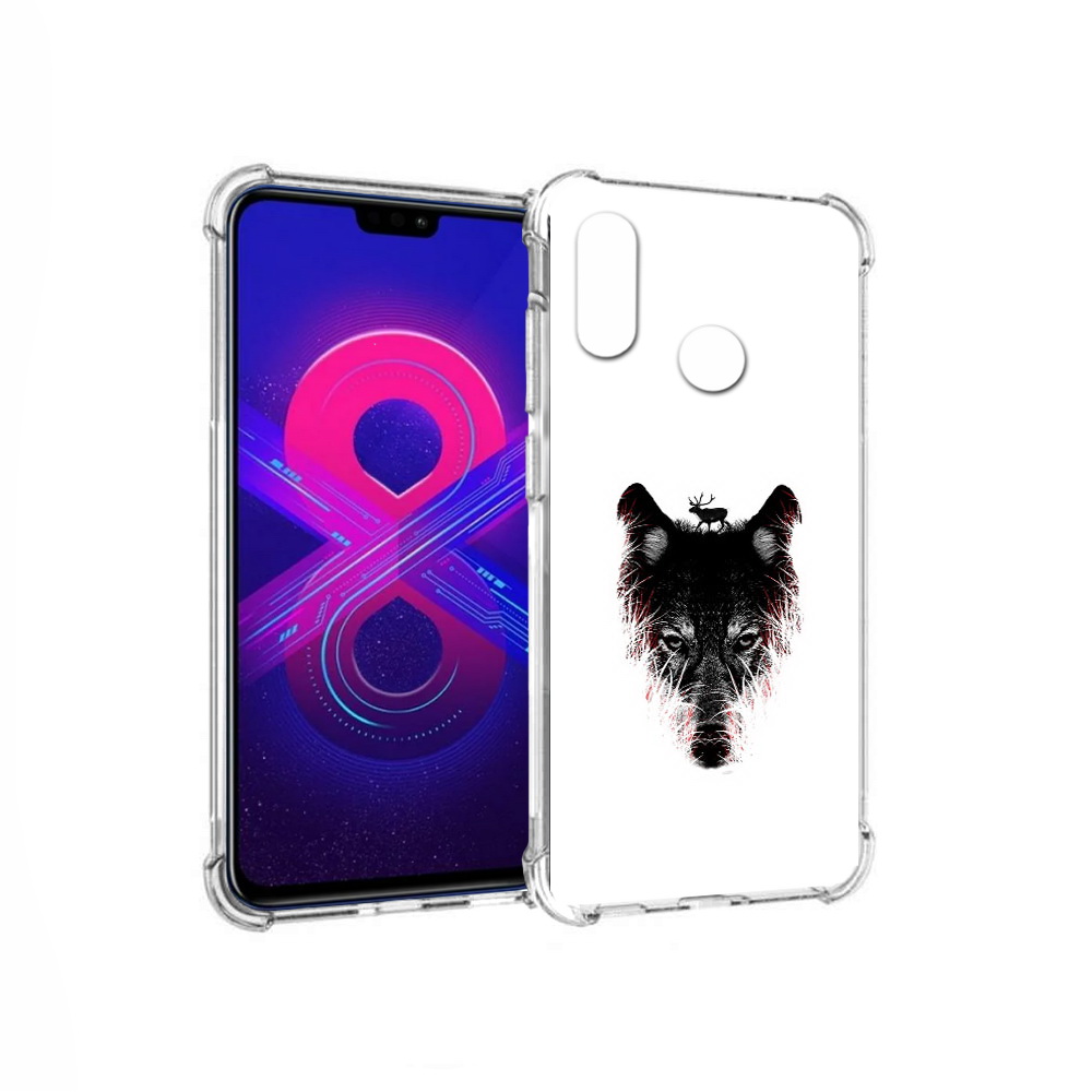 

Чехол MyPads Tocco для Honor 8X Max волк в траве (PT118941.31.267), Прозрачный, Tocco