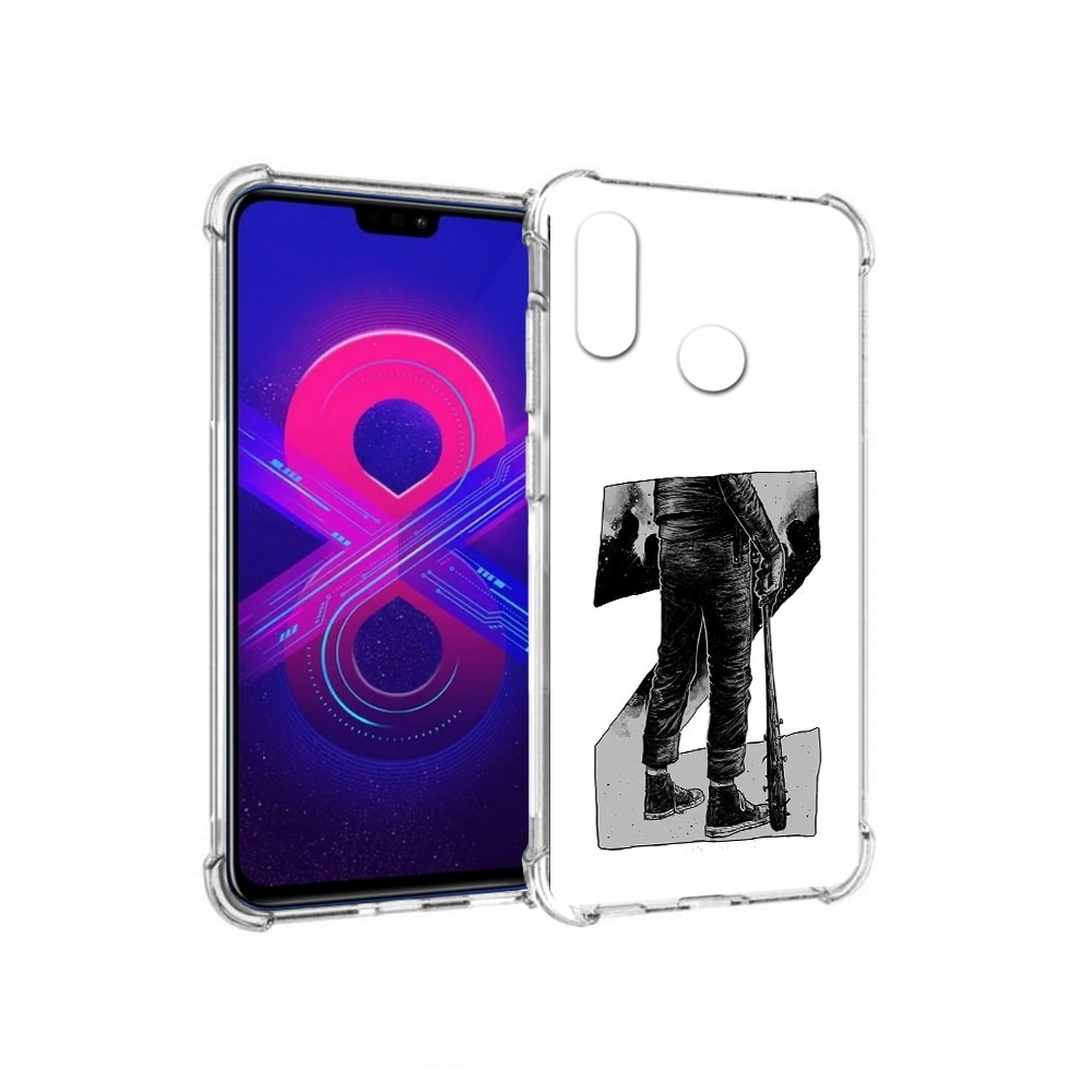 

Чехол MyPads Tocco для Honor 8X Max воин черно белый (PT118941.31.265), Tocco