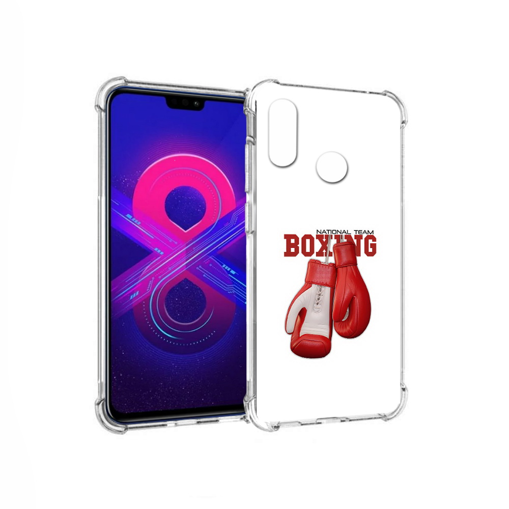 

Чехол MyPads Tocco для Honor 8X Max боксерские перчатки (PT118941.31.244), Прозрачный, Tocco