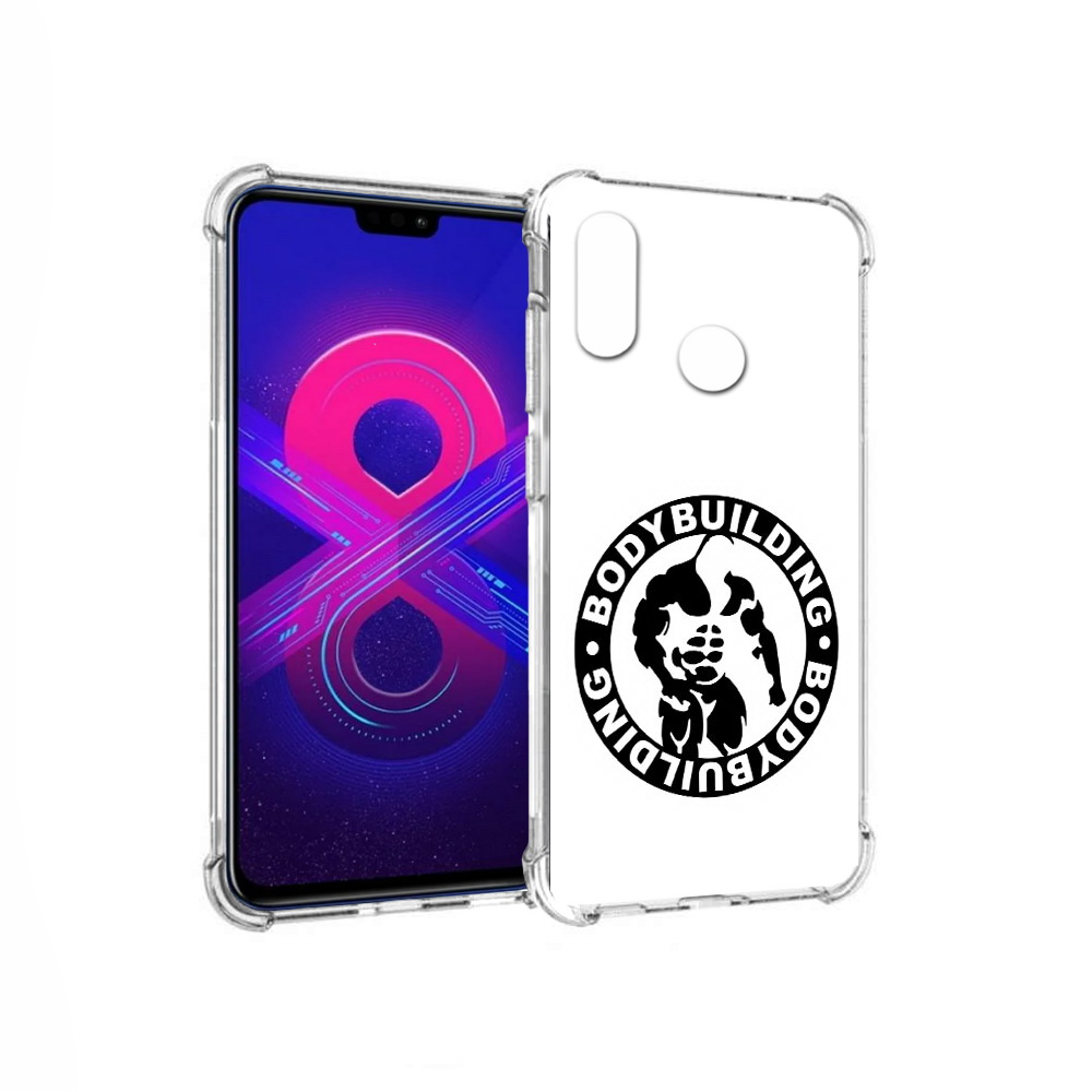 

Чехол MyPads Tocco для Honor 8X Max бодибилдинг (PT118941.31.240), Прозрачный, Tocco