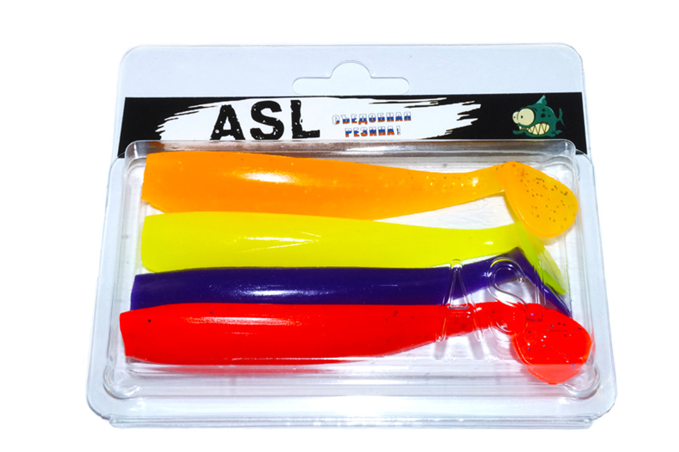 

Силиконовая приманка ASL Зандер цв. mix 3 L-15см 4шт/уп, Зандер