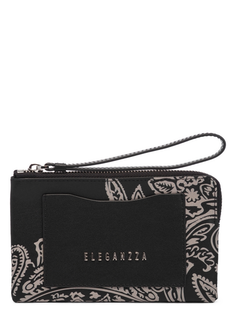 

Монетница женская ELEGANZZA ZQ136-2517 черная, Черный, ZQ136-2517