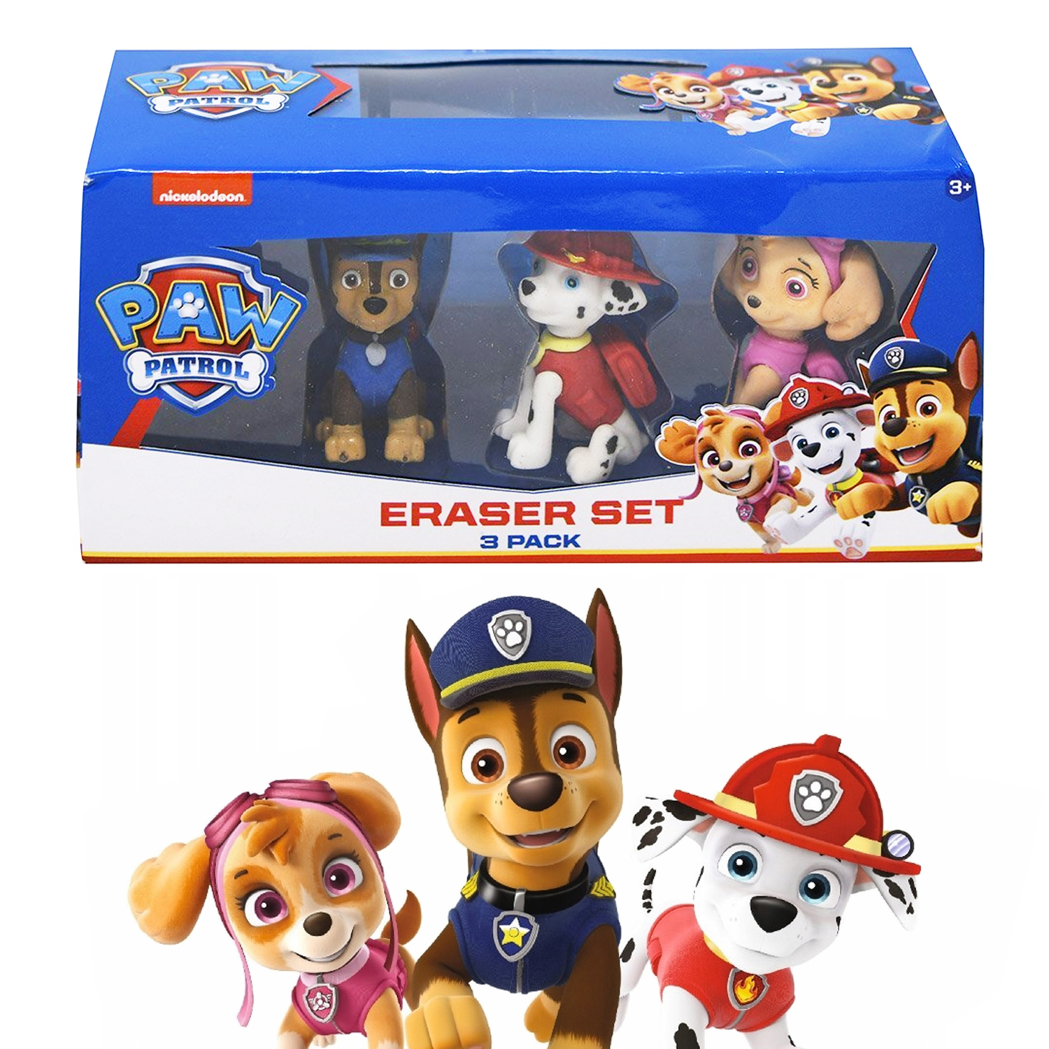 фото Набор фигурок paw patrol коллекционный 3 шт.