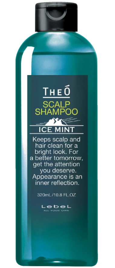 фото Шампунь для волос lebel theo scalp shampoo ice mint, 320 мл