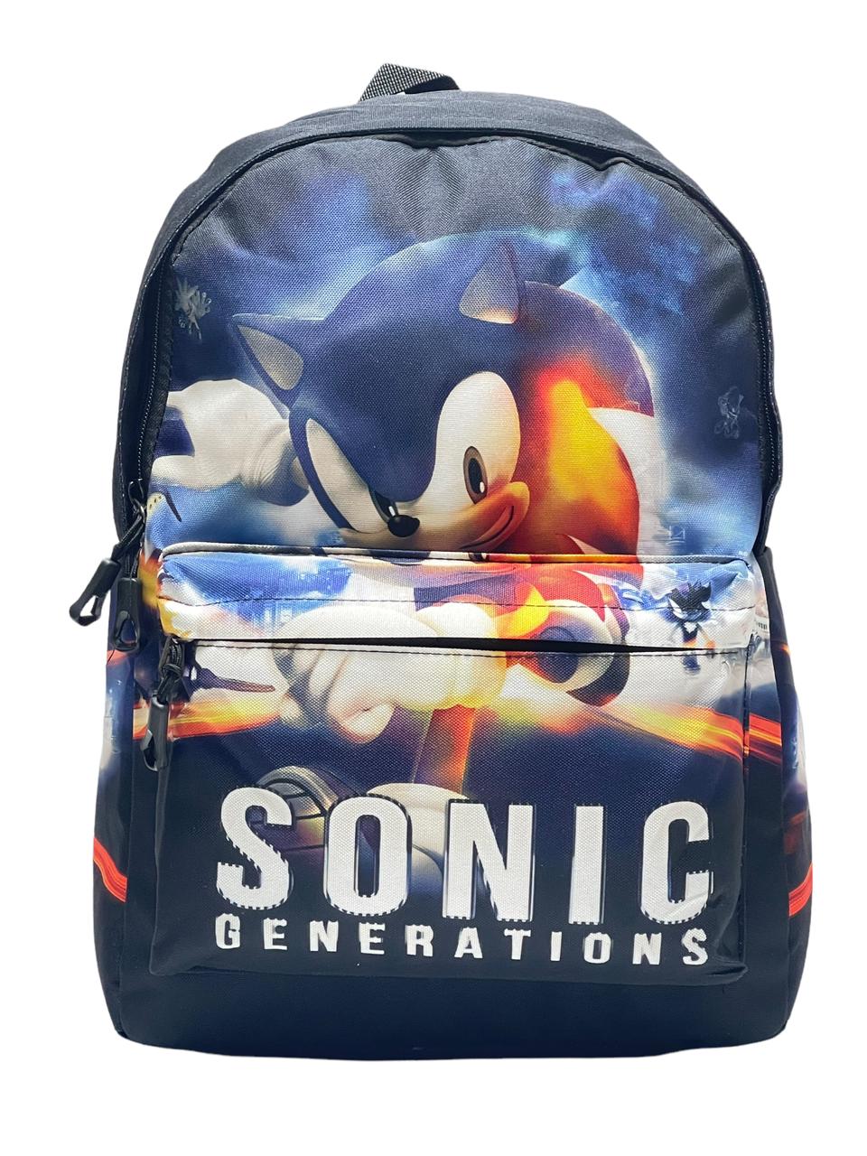 Рюкзак детский BAGS-ART Collection Sonic Sonic, черный, большой размер
