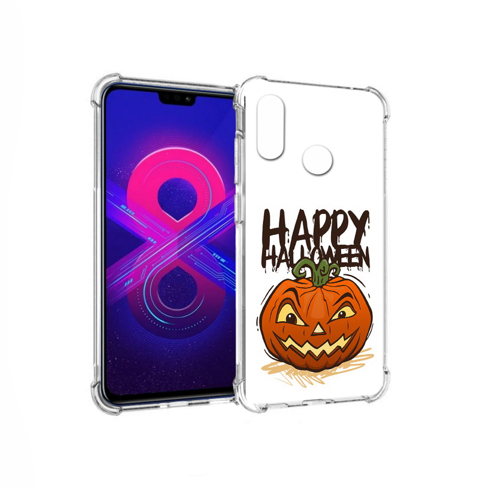 

Чехол MyPads Tocco для Honor 8X Max Хэллоуин счастливый (PT118941.31.195), Прозрачный, Tocco