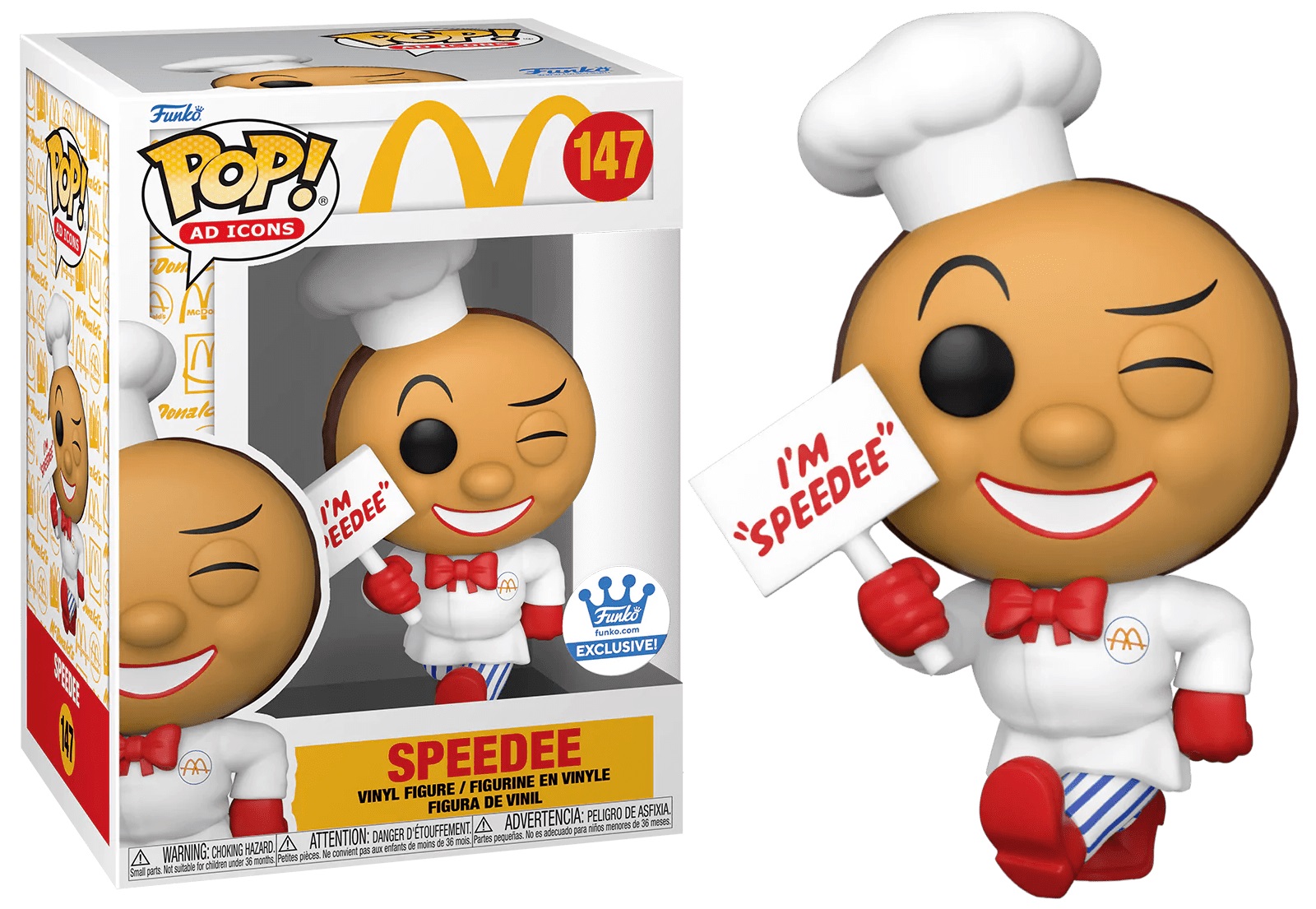 Фигурка Funko POP! McDonald's: Speedee (59405)