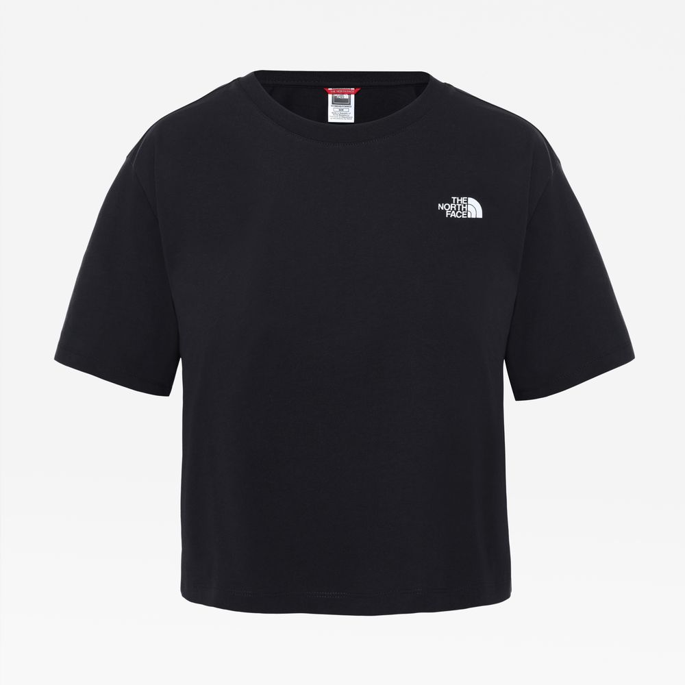 фото Футболка женская the north face ta4sycjk3 черная s