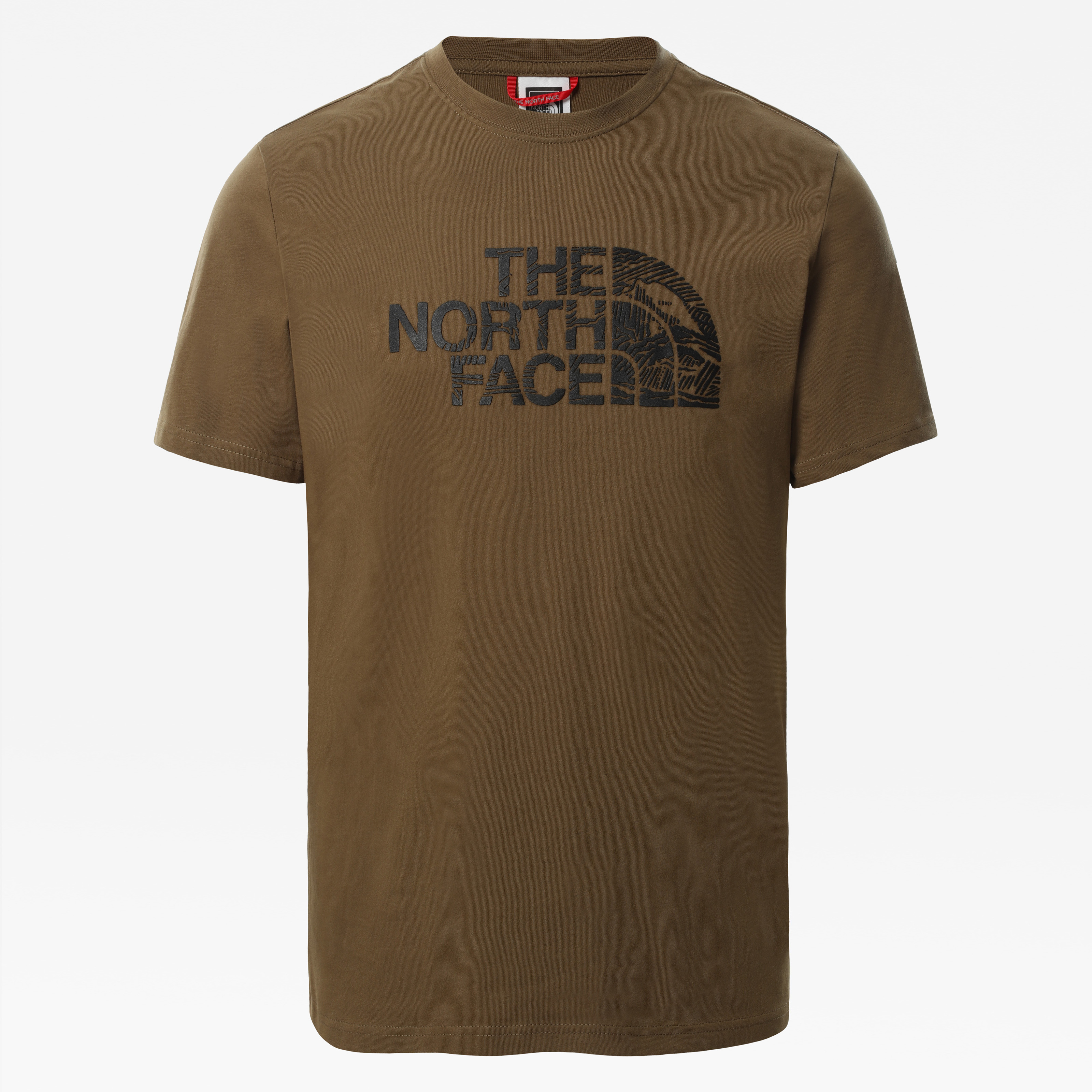 фото Футболка мужская t0a3g137u the north face коричневая s