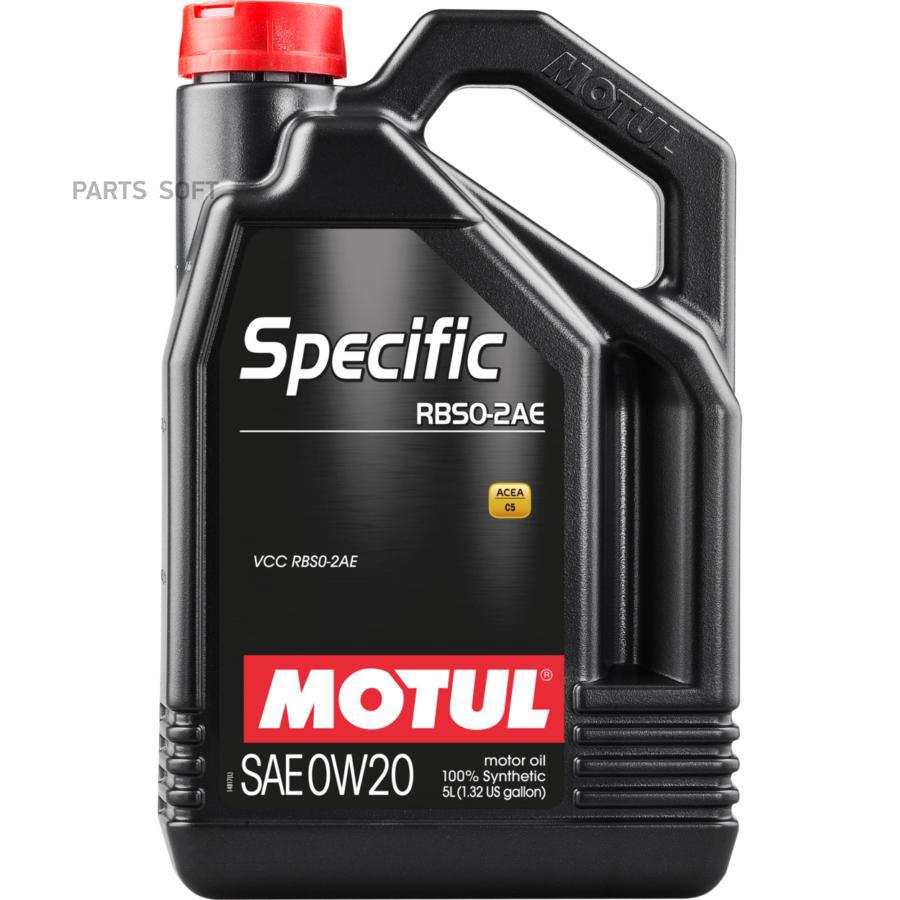 

Моторное масло Motul Specific RBS0-2AE 0W20 5л