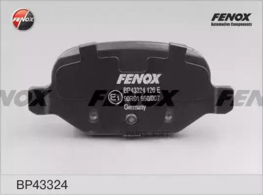 

Комплект тормозных колодк FENOX BP43324