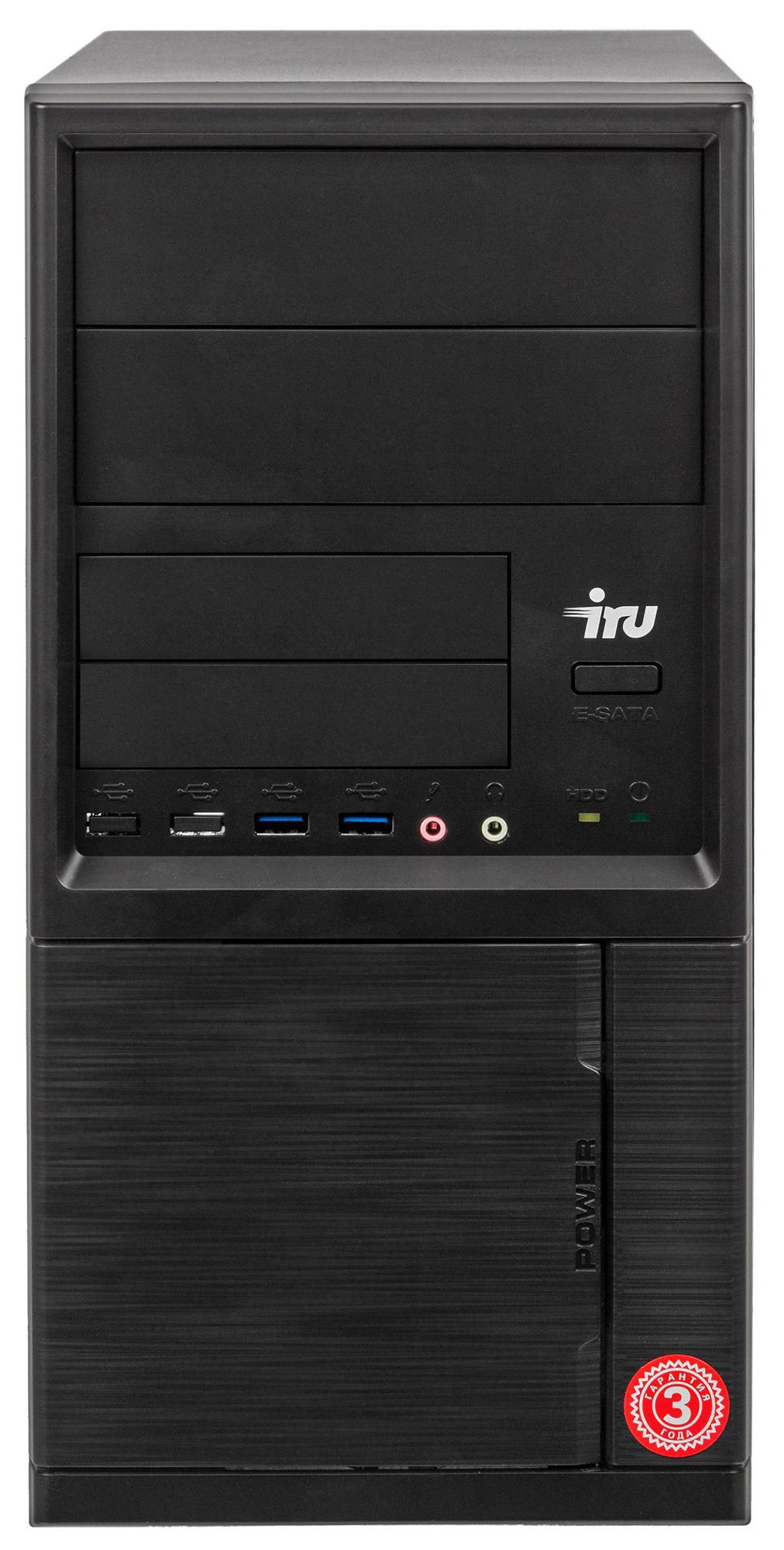 

Системный блок iRU Corp 613 Black (1506509), Corp 613