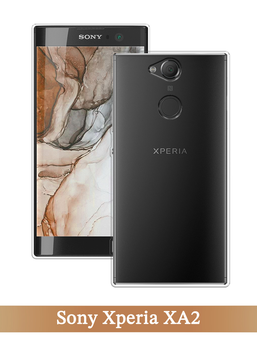 

Чехол на Sony Xperia XA2 прозрачный, 53150-1