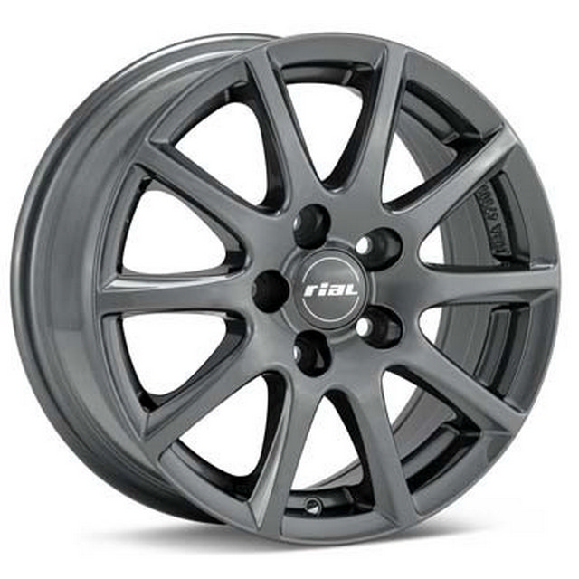 

Колесный диск Rial Milano 6,5/R16 4*100 ET48 d63,3 Titanium MI65648A22-5, Milano