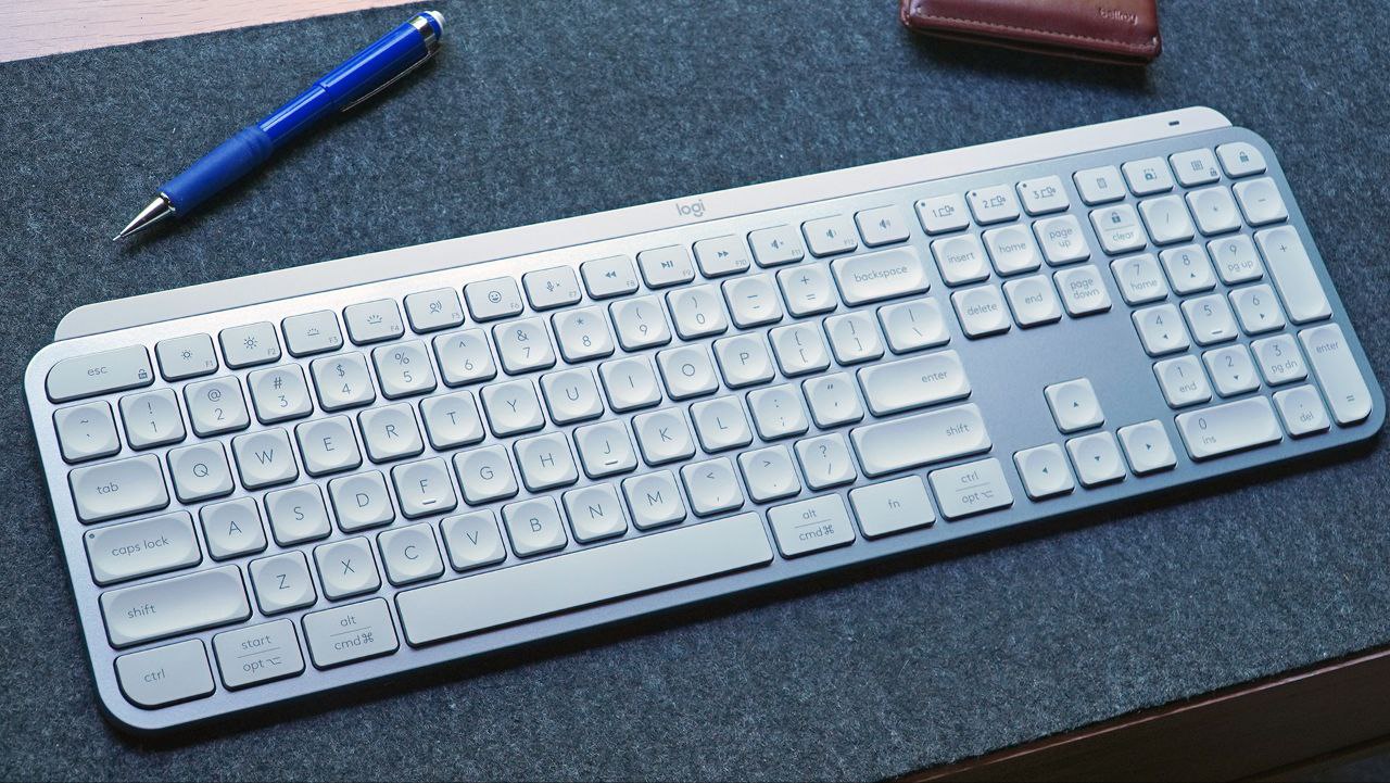 

Беспроводная клавиатура Logitech MX Keys S белый, mx keys s