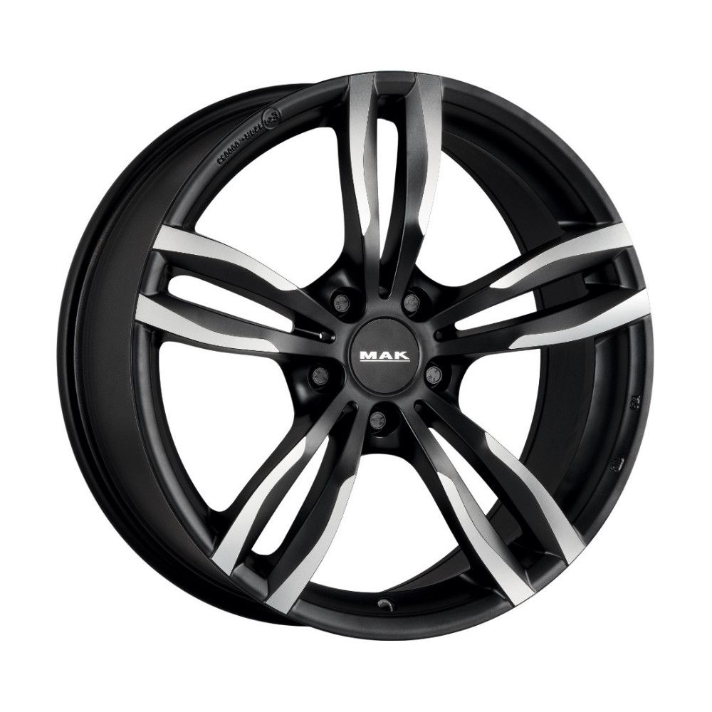 фото Колесный диск mak luft 8,0/r18 5*112 et30 d66,6 ice black f8080lfib30wsx