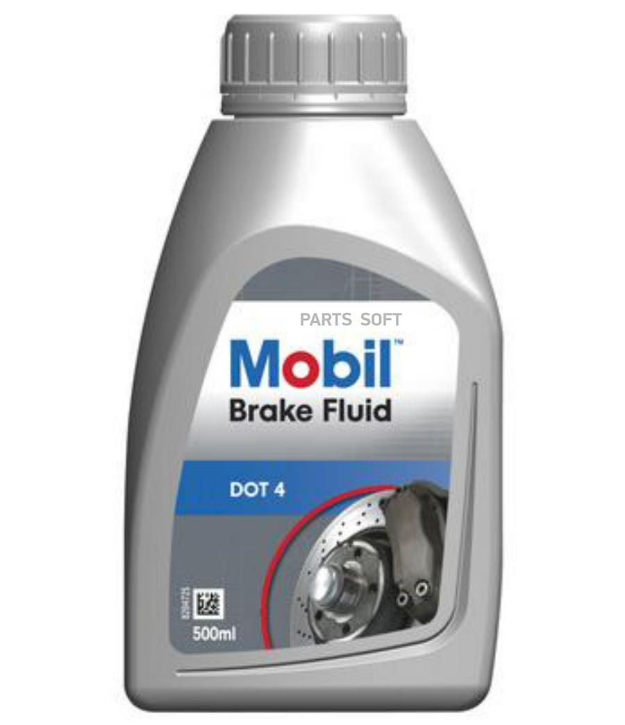 Жидкость Тормозная Mobil Brake Fluid Dot4 05 Л 150906r Mobil 150906R