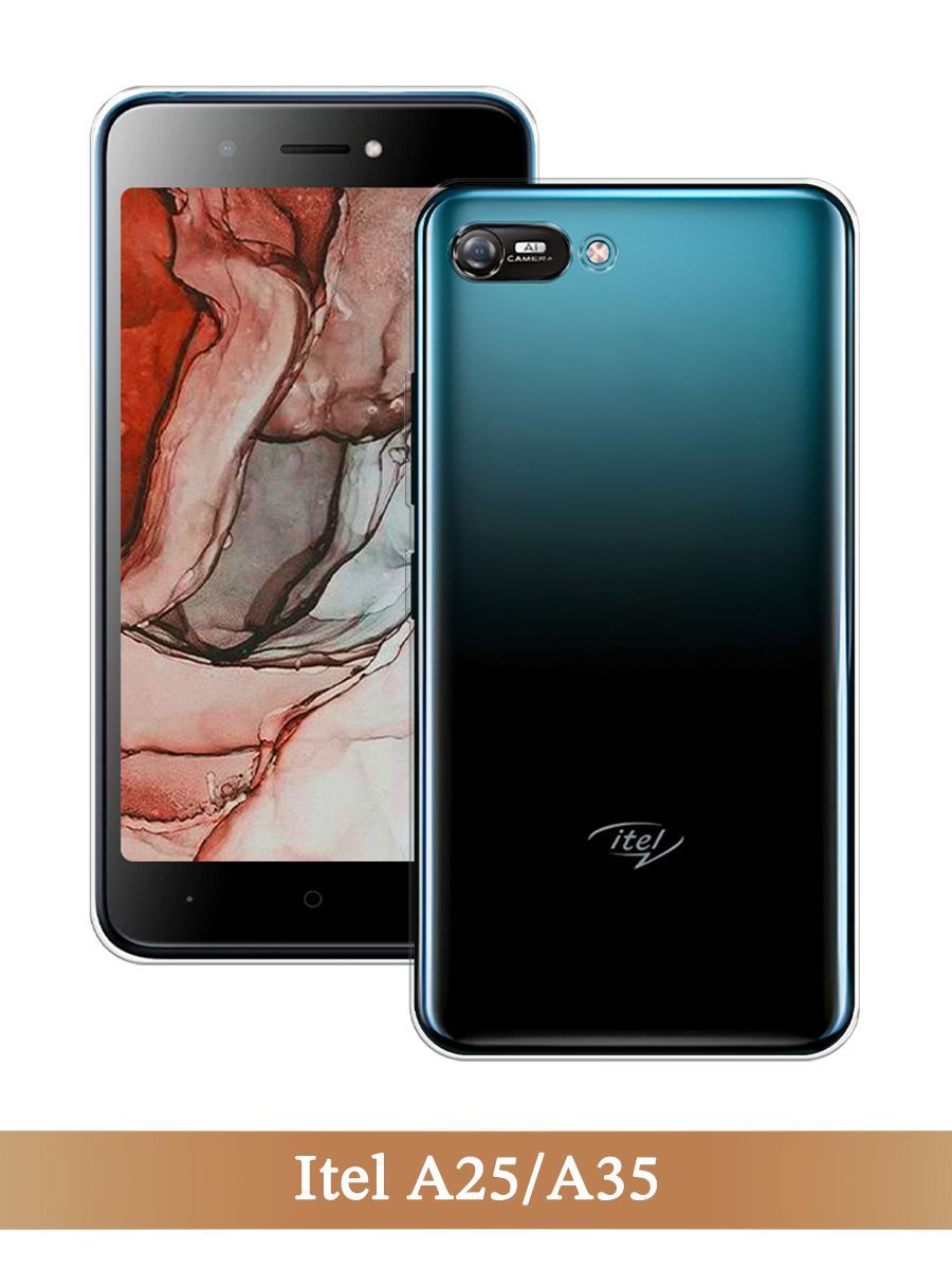 

Чехол на Itel A25/A35 прозрачный, 3200250-1