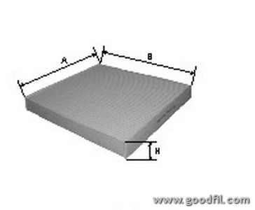 

Фильтр салона Goodwill AG 583 CF