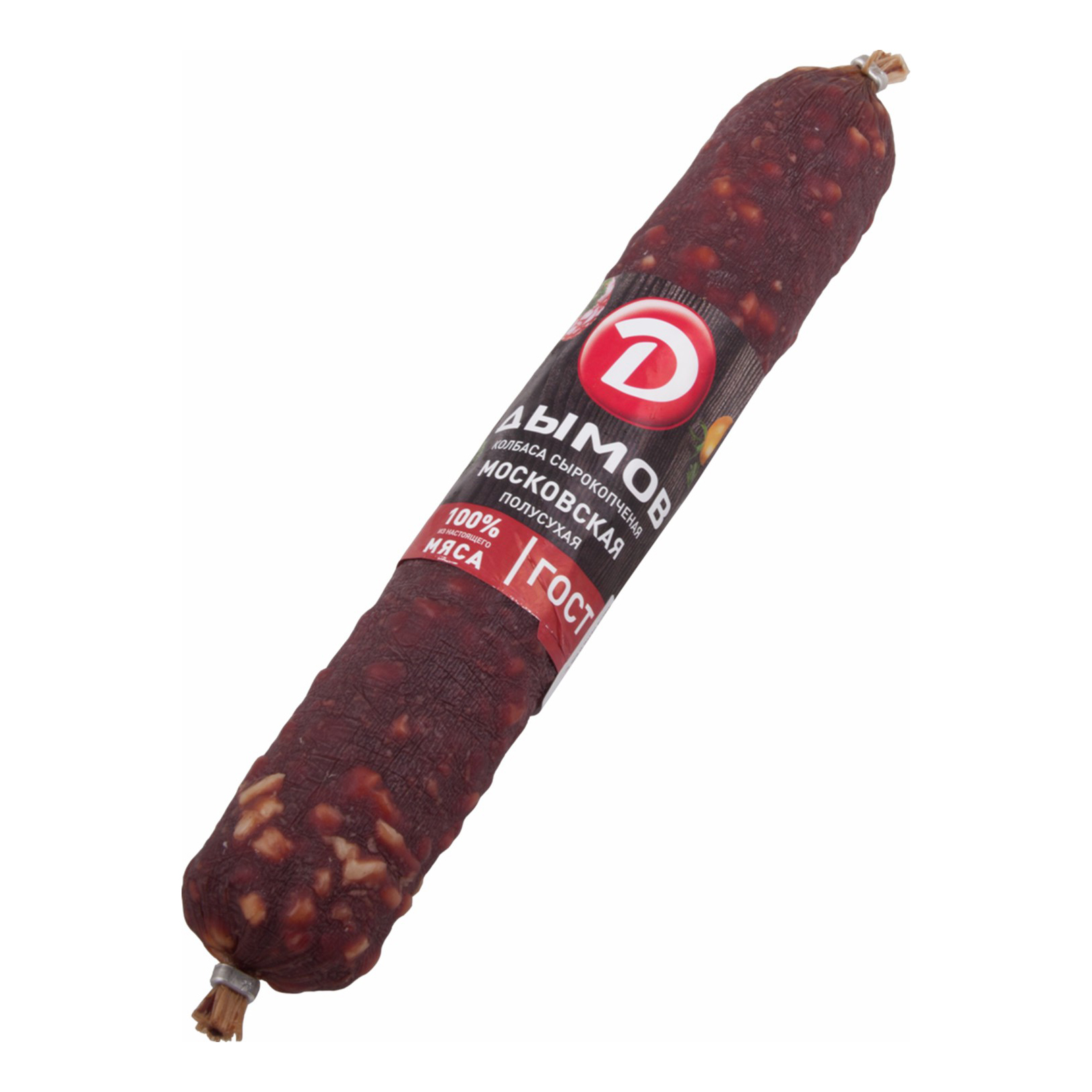 

Колбаса Дымов Московская сырокопченая +-1 кг