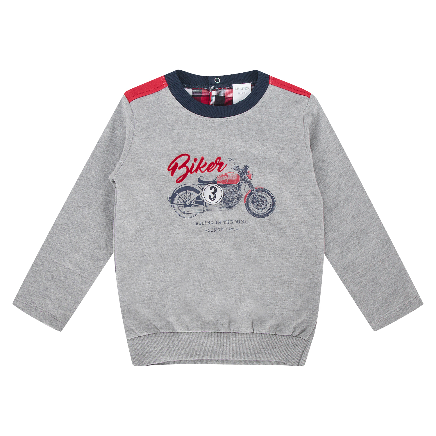 

Джемпер Leader Kids серый р.74, GL001000694